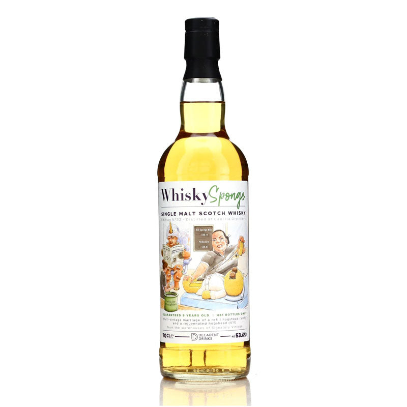 Caol Ila 9 Year Old Whisky Sponge Edition No.32 ABV 53.6% 70CL (Pre-Order 7 Days)