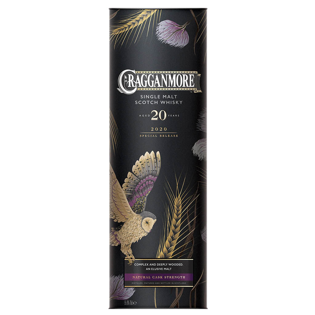 Cragganmore 20 Year Old Special Release 2020 Single Malt Speyside Whisky ABV 55.80% 70cl with Gift Box