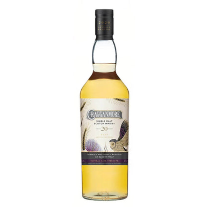 Cragganmore 20 Year Old Special Release 2020 Single Malt Speyside Whisky ABV 55.80% 70cl with Gift Box