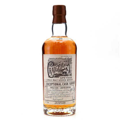 Craigellachie 39 Year Old 1980 (cask 2037) - Exceptional Cask Series