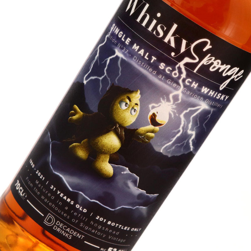 Glen Garioch 1990 31 Year Old Whisky Sponge Edition No.37 Refill Hogshead ABV 53.9% 70CL (Pre-Order 7 Days)