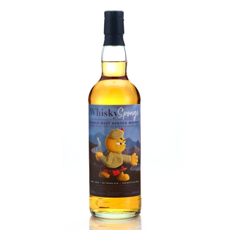 Glen Grant 1995 26 Year Old Whisky Sponge Edition No.42 Two First Fill Barrels ABV 50.6% 70CL (Pre-Order 7 Days)