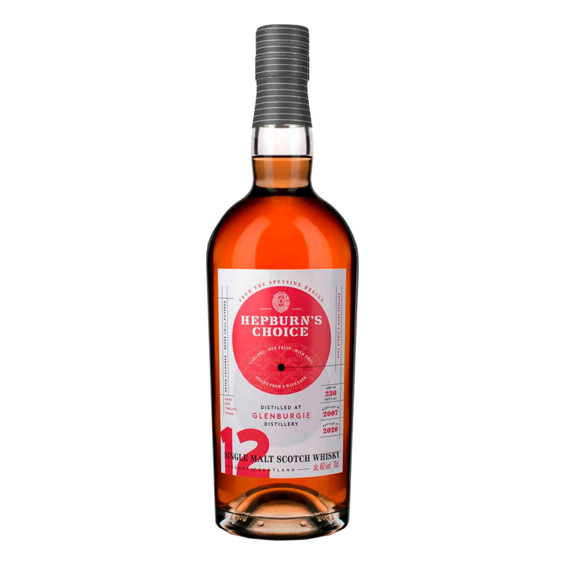 Glenburgie 2007 12 Year Old Hepburn's Choice 2020 Cask Wine Finished ABV 46% 70CL with Gift Box (Pre-Order 7 Days)