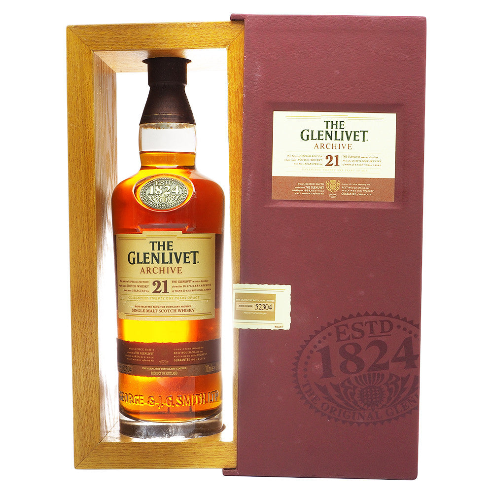 Glenlivet 21 Years - The Whisky Shop Singapore