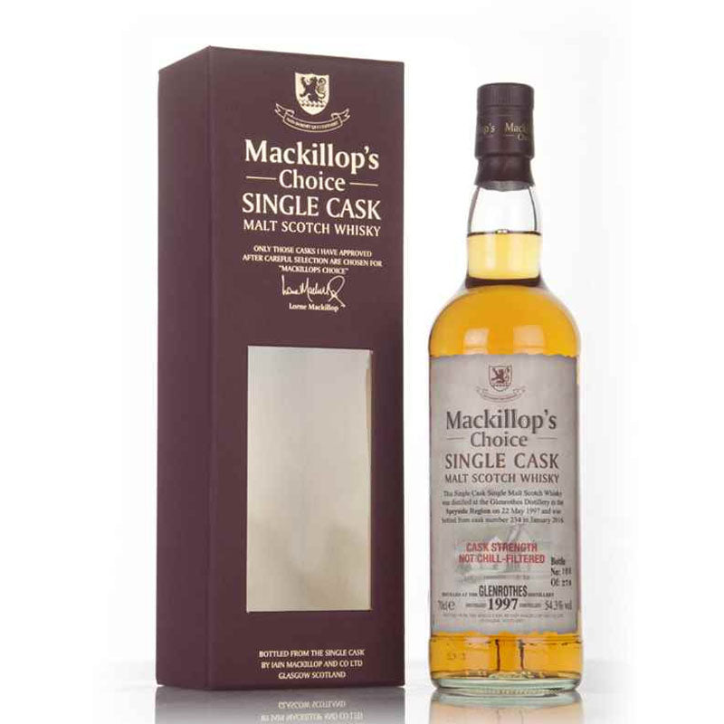 Glenrothes 1997 18 Year Old Mackillop's Choice Series #234 ABV 54.3% 70CL (Pre-Order 7 Days)