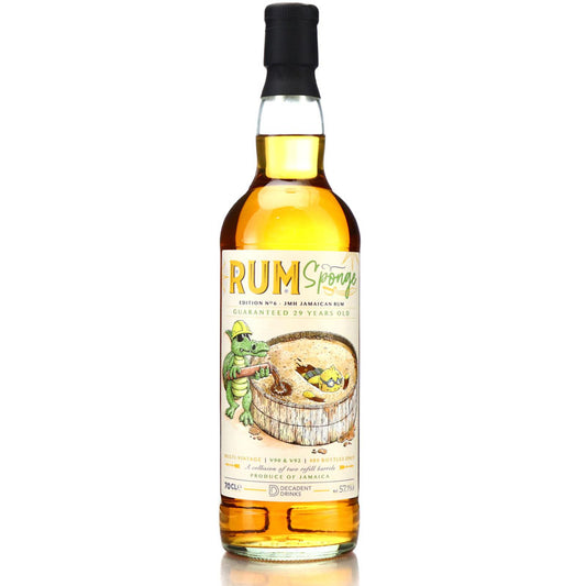 Jamaican 29 Year Old Rum Sponge Edition No.6 Two Refill Barrels ABV 57.7% 70CL (Pre-Order 7 Days)