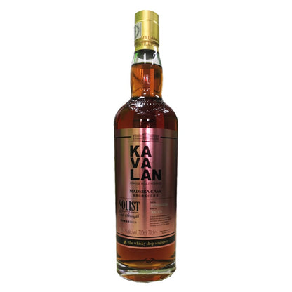 Kavalan Solist Madeira Cask Single Cask Cask Strength ABV 56.3% 700ml with Gift Box (The Whisky Shop Singapore Exclusive) random Bottle Number