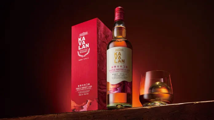 Kavalan Triple Sherry Cask Single Malt Whisky 700ml ABV 40%