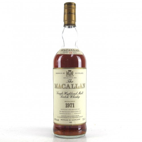 Macallan 1971 18 Year Old - The Whisky Shop Singapore