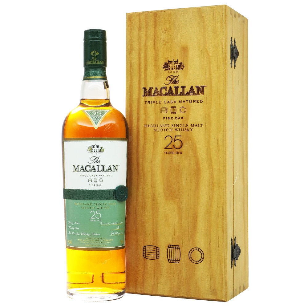 Macallan 25 Years Fine Oak Triple Cask Matured - The Whisky Shop Singapore