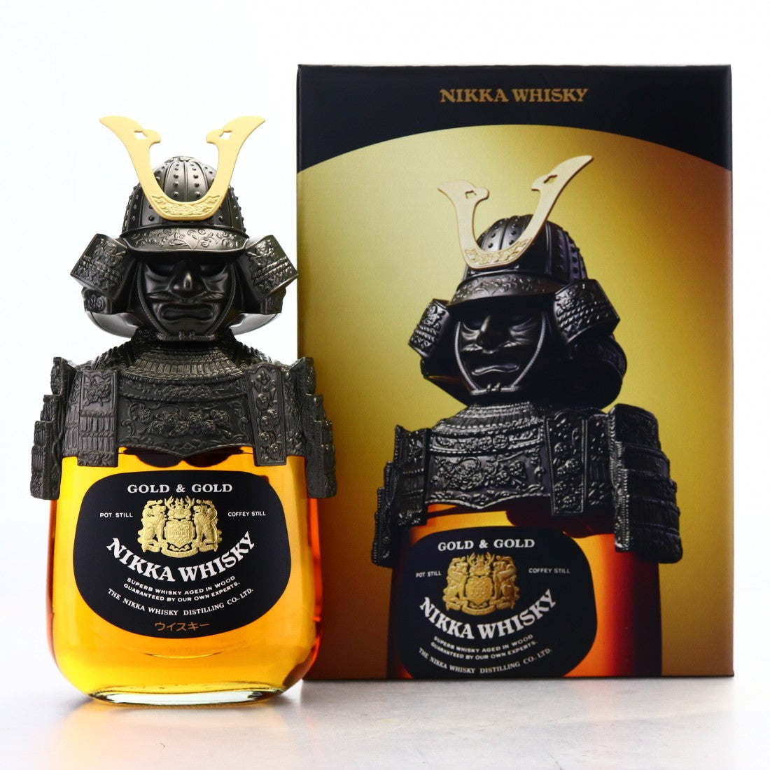 Nikka Gold & Gold Samurai 750ml FREE Whisky Bible