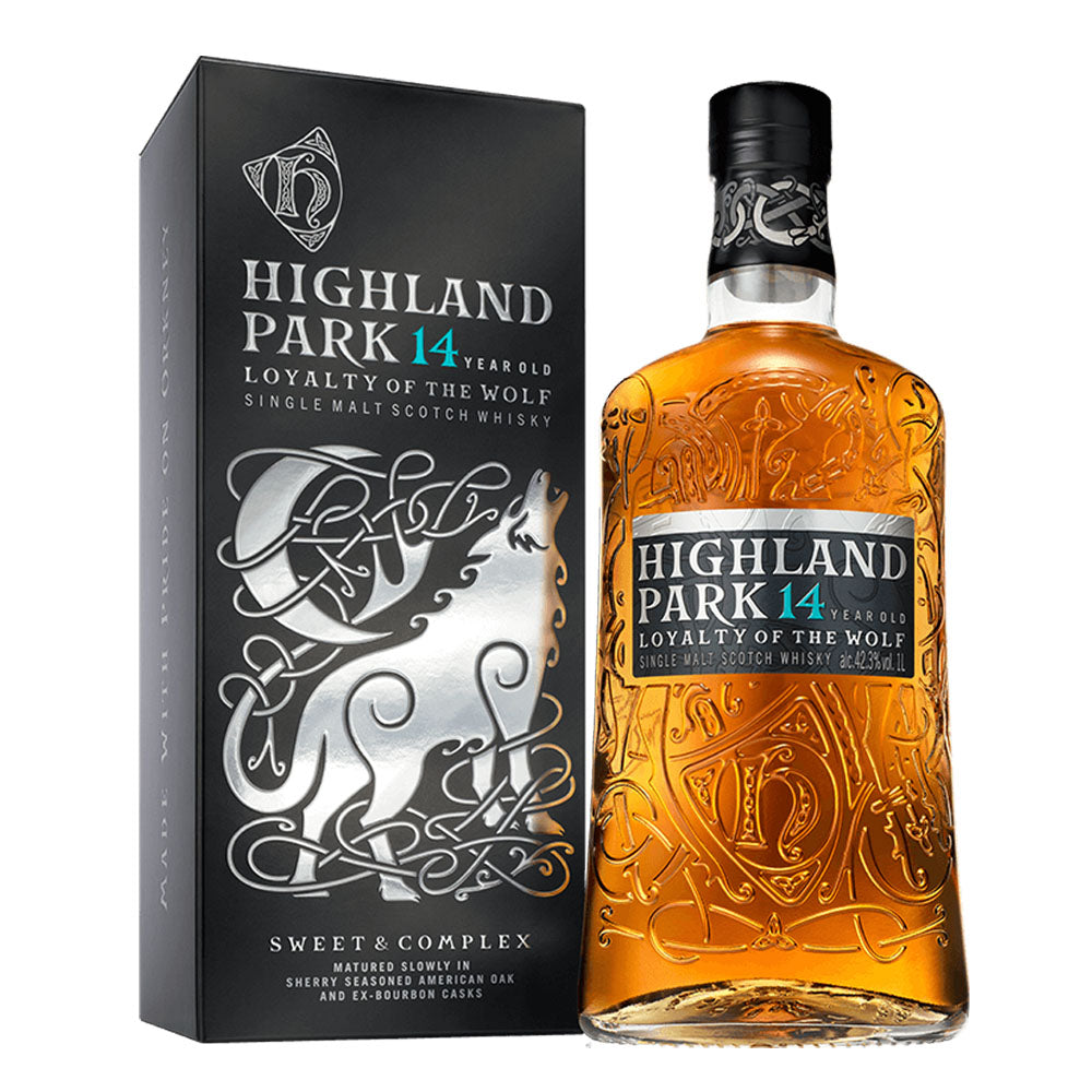 Highland Park 14 Year Loyalty Of The Wolf Single Malt Scotch Whisky ABV 42.3% 1000ml (1L)