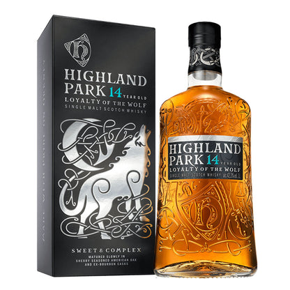 Highland Park 14 Year Loyalty Of The Wolf Single Malt Scotch Whisky ABV 42.3% 1000ml (1L)