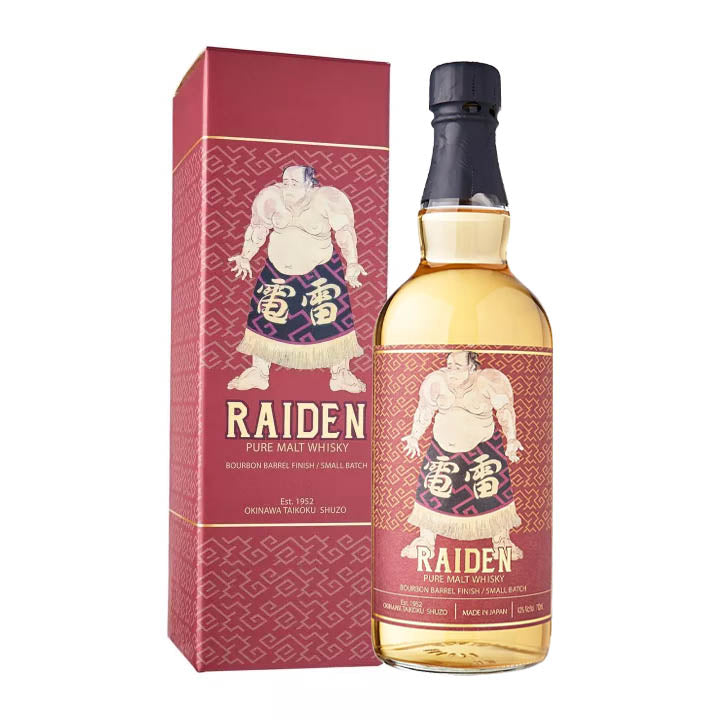 Raiden Pure Malt Whisky ABV 43% 70cl with Gift Box