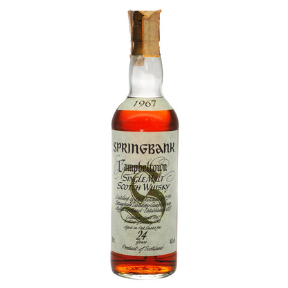 Springbank 1967 24 Years - The Whisky Shop Singapore