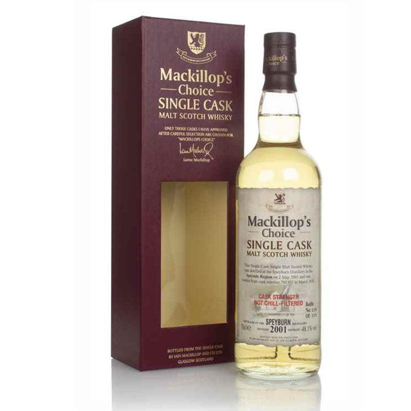 Speyburn 2001 20 Year Old Mackillop's Choice Series #701503 ABV 48.1% 70CL (Pre-Order 7 Days)