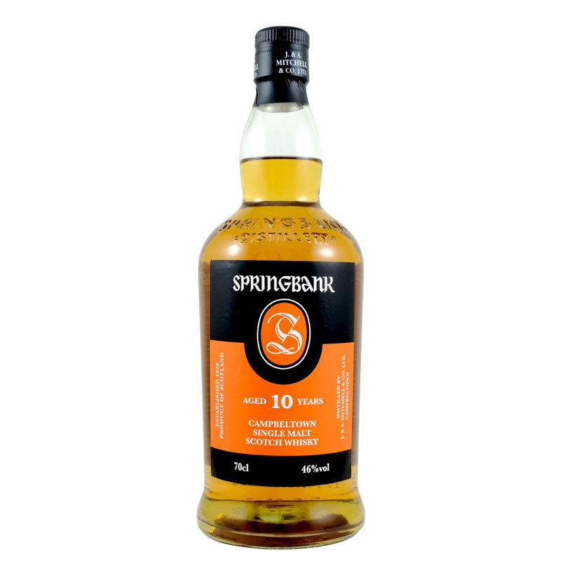 Springbank 10 Years Old ABV 46% 70cl (No Box)