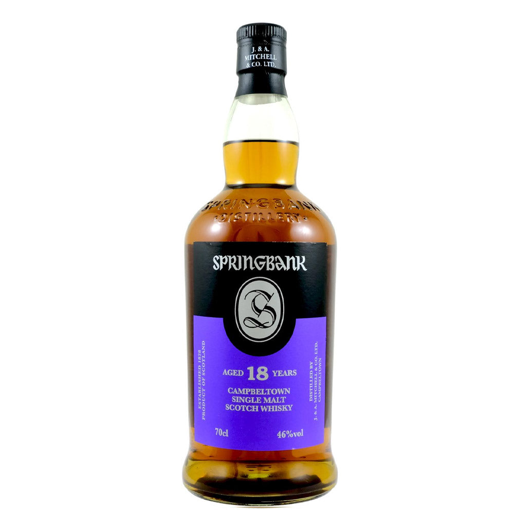 Springbank 18 Years Old 700ml Vintage 2022 (No Box)