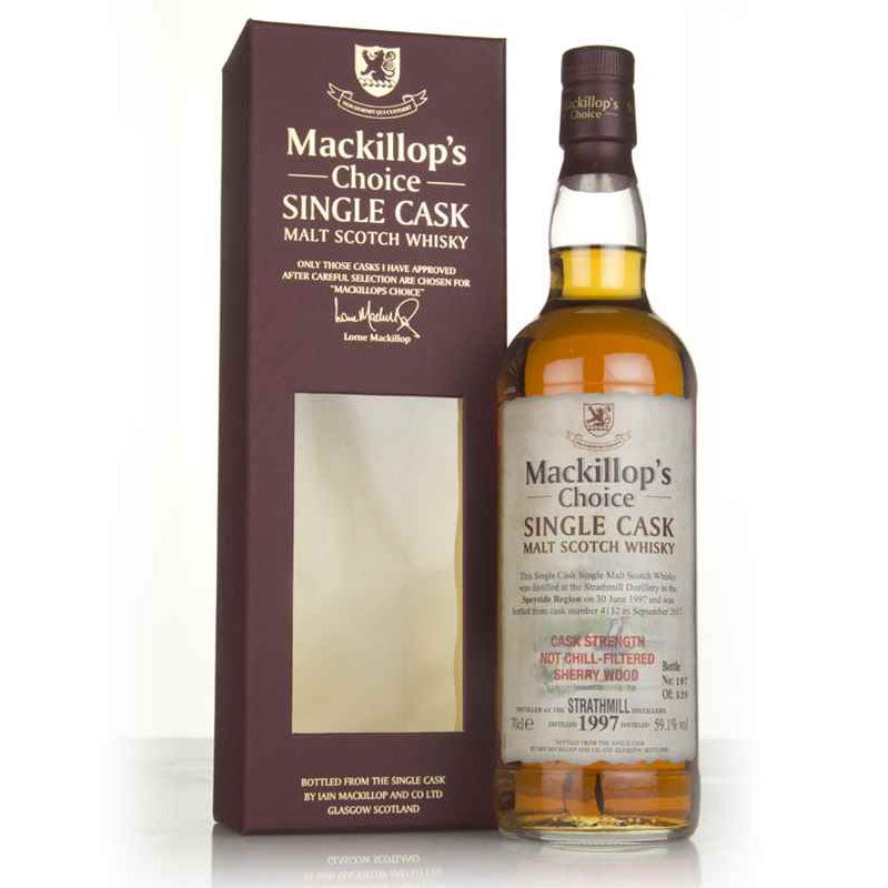 Strathmill 1997 20 Year Old Mackillop's Choice Series #4112 Sherry Wood ABV 59.1% 70CL (Pre-Order 7 Days)