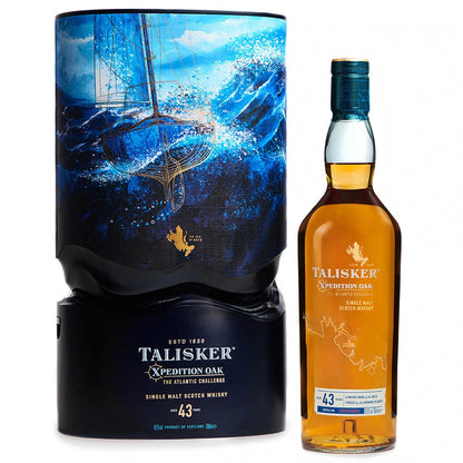 Talisker Xpedition Oak 43 Year Old, Single Malt Scotch Whisky ABV 49.7% 700ml With Gift Box