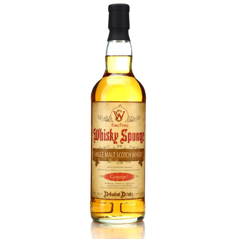 Tormore 1990 31 Year Old Whisky Sponge Edition No.33 Two First Fill Barrels ABV 53% 70CL (Pre-Order 7 Days)