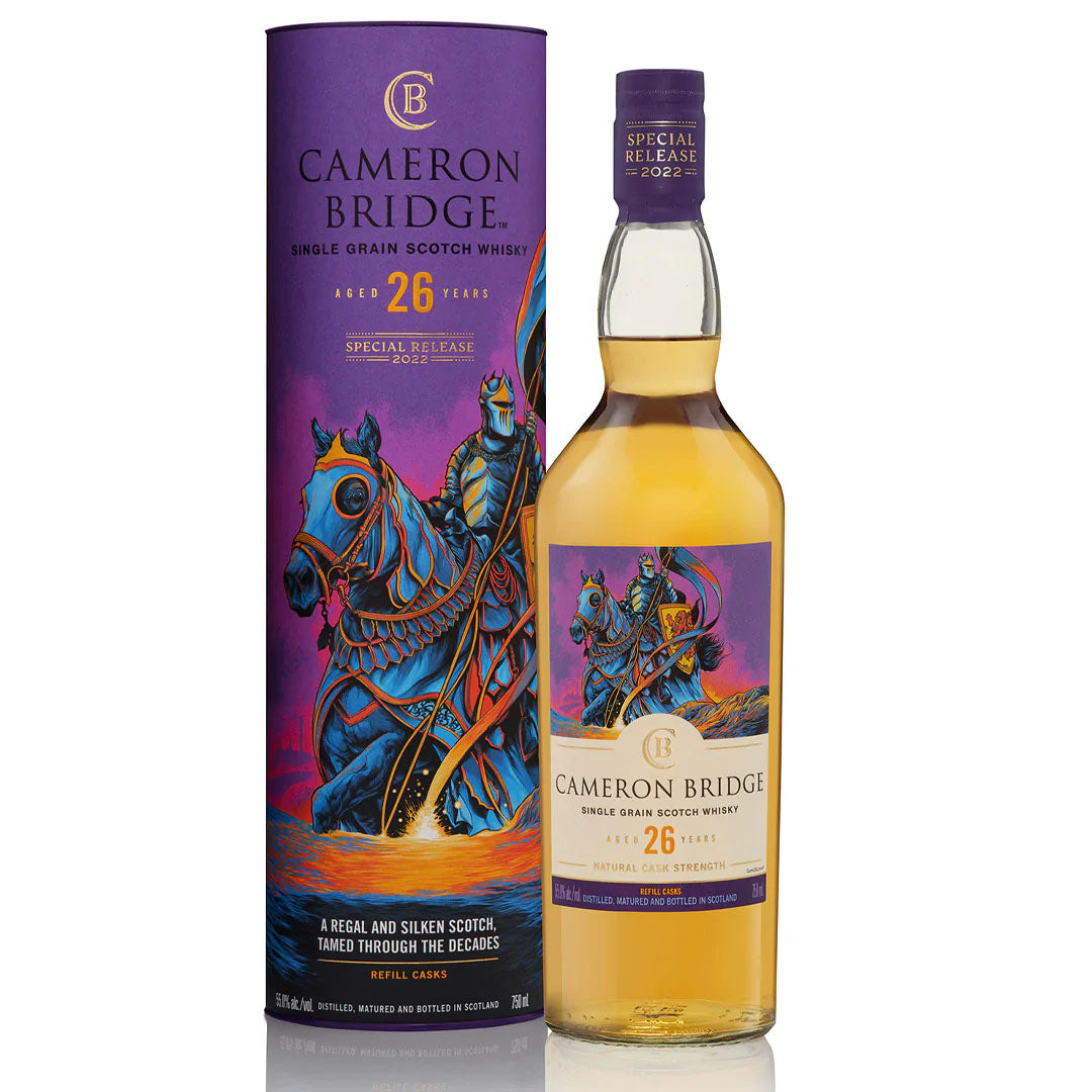 Cameron Bridge 26 Year Old Special Release 2022 Single Grain Scotch ABV 56.20% 700ml