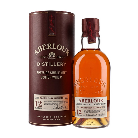 Aberlour 12 Year Old Double Cask Matured Single Malt Scotch Whisky ABV 40% 70cl with Gift Box