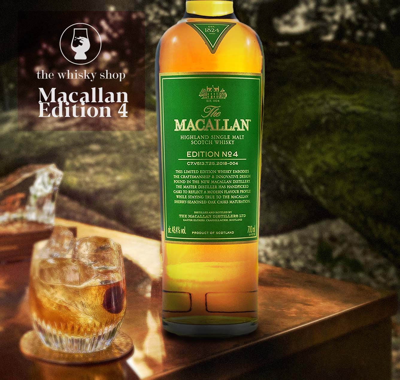 Macallan Edition No. 4 with Free Jim Murray Whisky Bible - The Whisky Shop Singapore