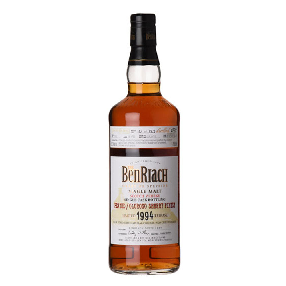 Benriach 1994 19 Years Cask 2995 Premium Spirits Belgium - The Whisky Shop Singapore