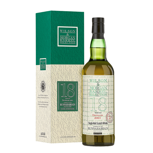 Bunnahabhain 2001 Wilson & Morgan 18 Years Old Bot.2019 ABV 59.7% with Gift Box (Sherry Wood)