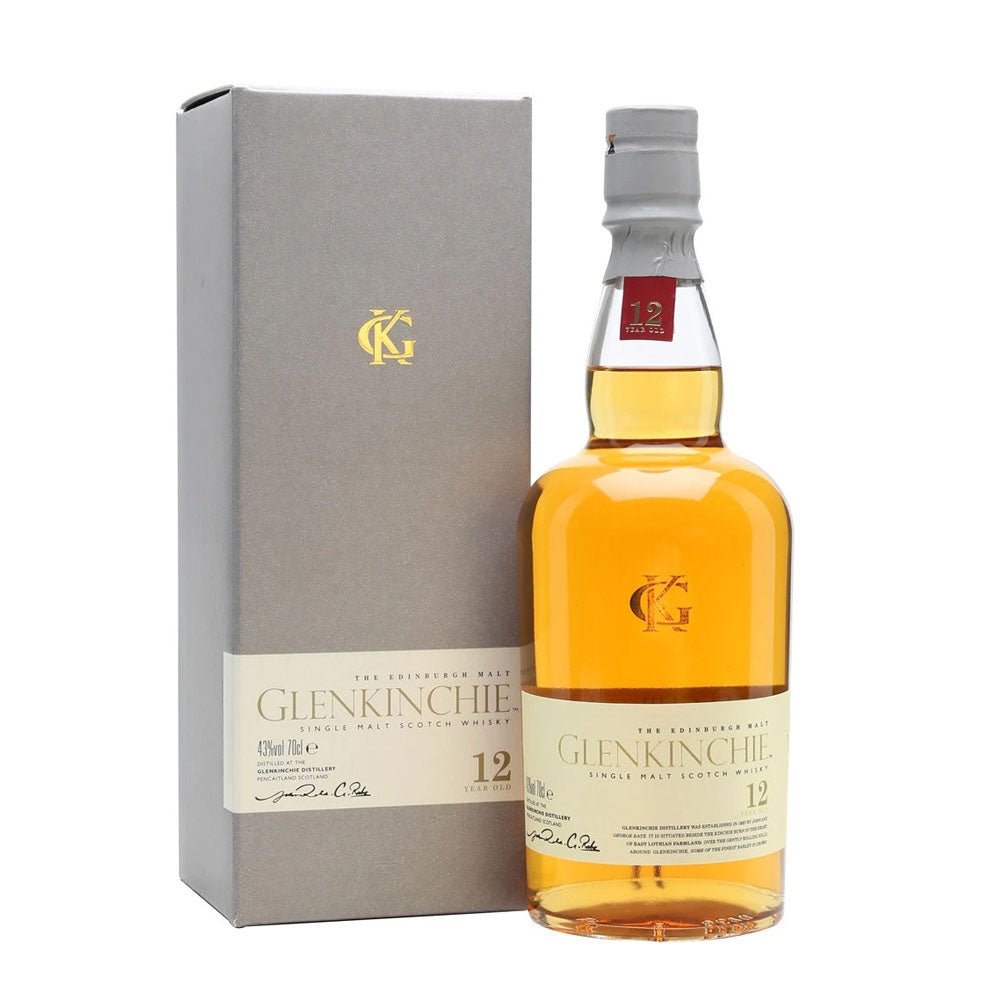 Glenkinchie 12 Year Old ABV 43% 70cl with Gift Box