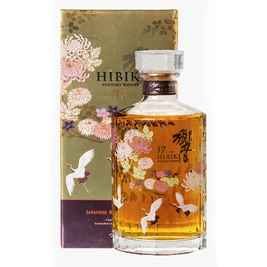 Hibiki 17 Years Old Kacho Fugestu Limited Edition Blended Japanese Whisky ABV 43% 70cl with Gift Box