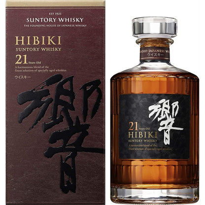 Hibiki 21 Year Old ABV 43% 70cl With Gift Box - The Whisky Shop Singapore