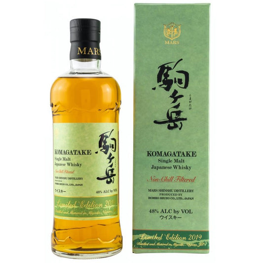 Mars Komagatake Single Malt Japanese Whisky Limited Edition 2019 ABV 48% 700ml with Gift Box