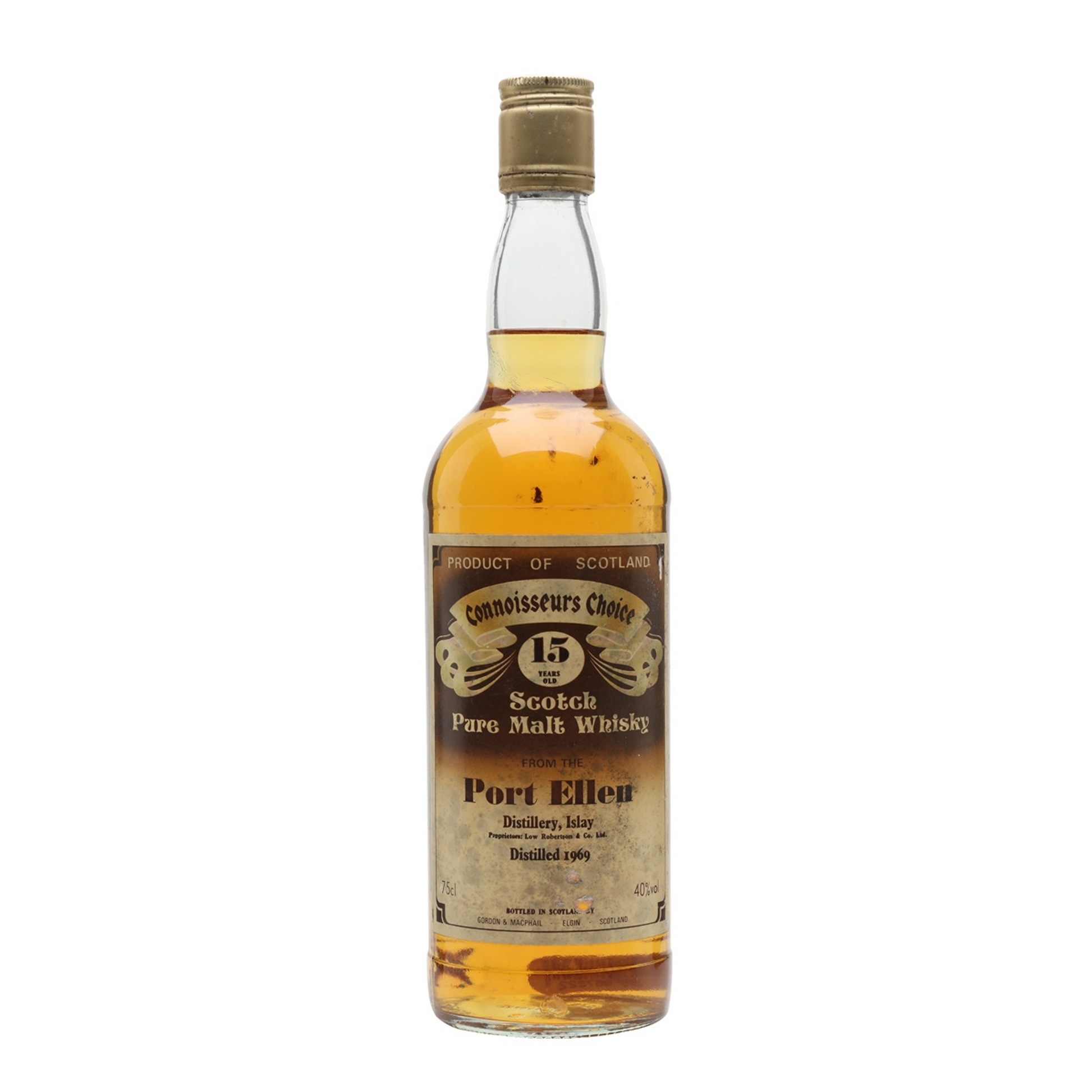 Port Ellen 1969 15 Years Gordon & MacPhail Connoisseurs Choice - The Whisky Shop Singapore