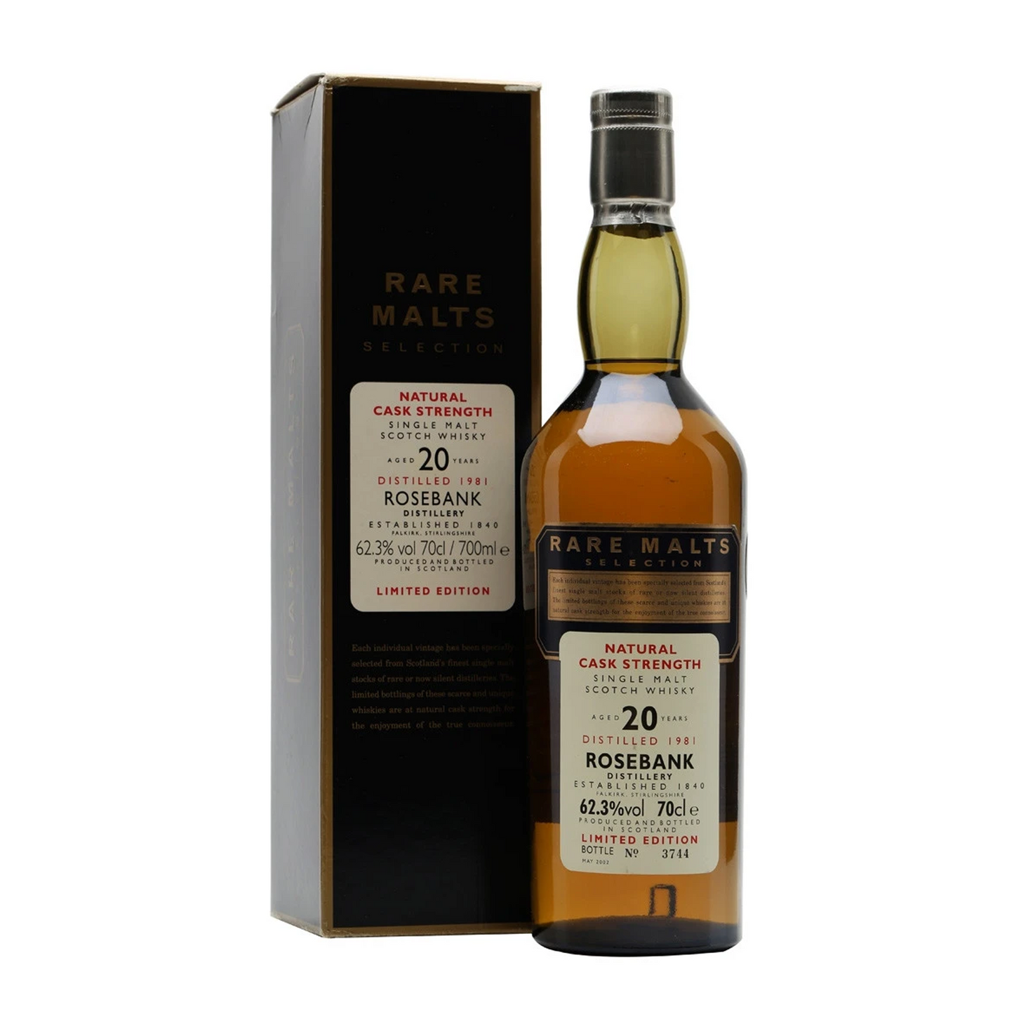 Rosebank 1981 20 Years - Rare Malts Selection