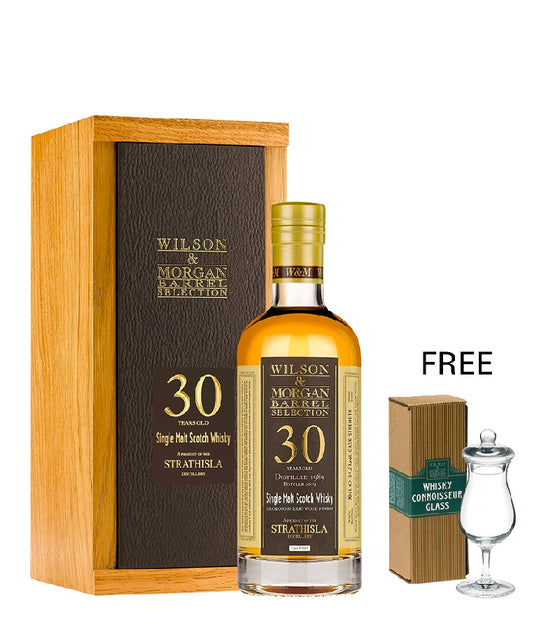 Strathisla 1989 Wilson & Morgan 30 Years Old Bot.2019 ABV 54.2% with Gift Box (Oloroso Sherry Finish) FREE Whisky Connoisseur Glass
